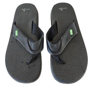 Sanuk Mens Beer Cozy Flip Flop Sandals